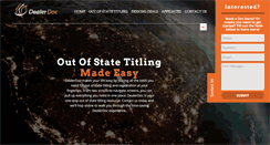 Desktop Screenshot of dealerdoc.com